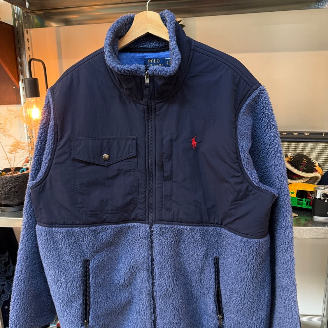 폴로 플리스 윈드블로킹 자켓 상품이미지2