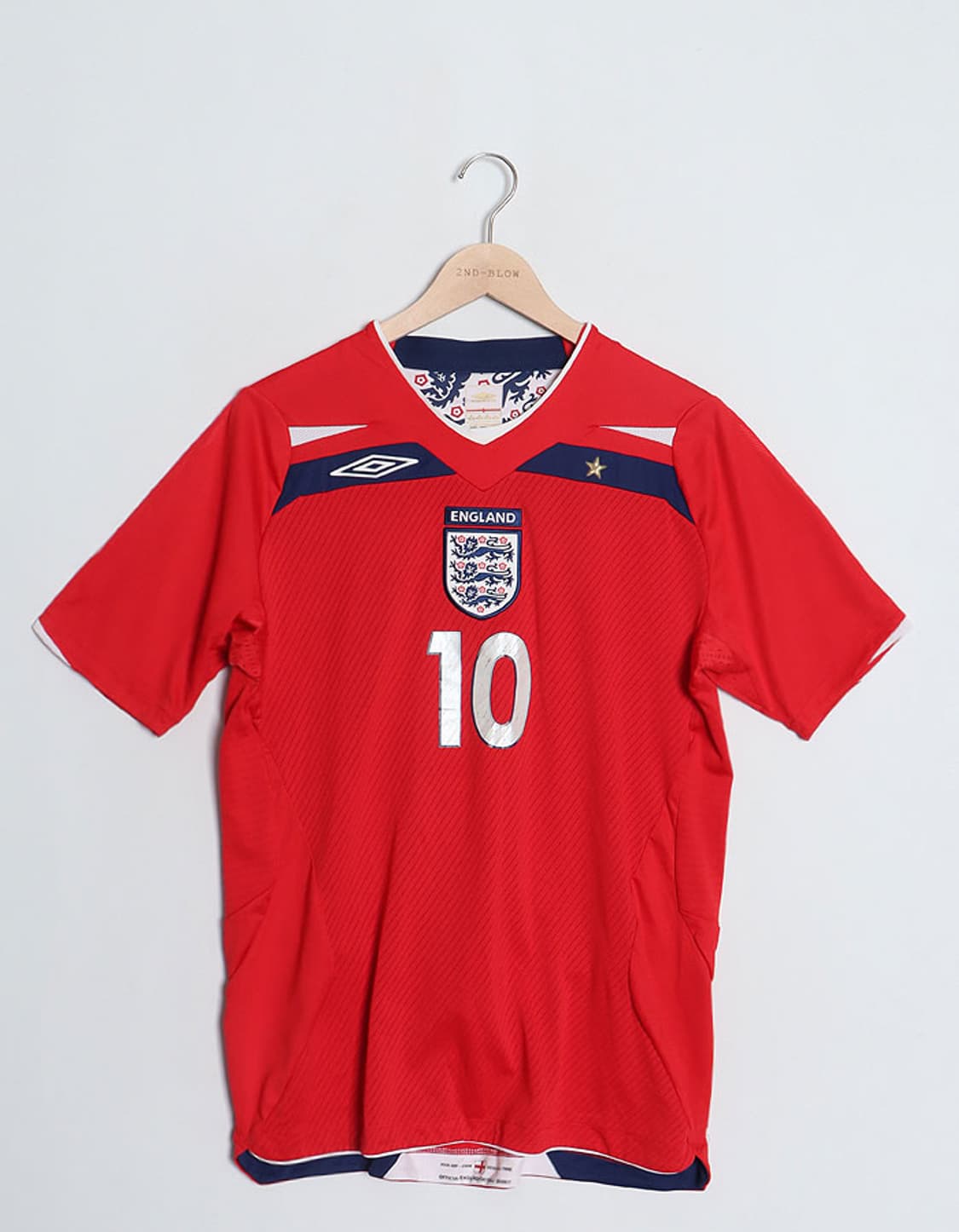 UMBRO ENGLAND 2008-2010 Away OWEN 상품이미지1