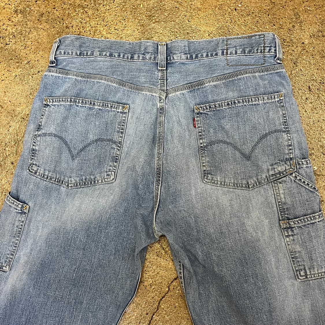 미국 빈티지 리바이스 워크웨어 카펜터 청바지 데님 팬츠 상품이미지7