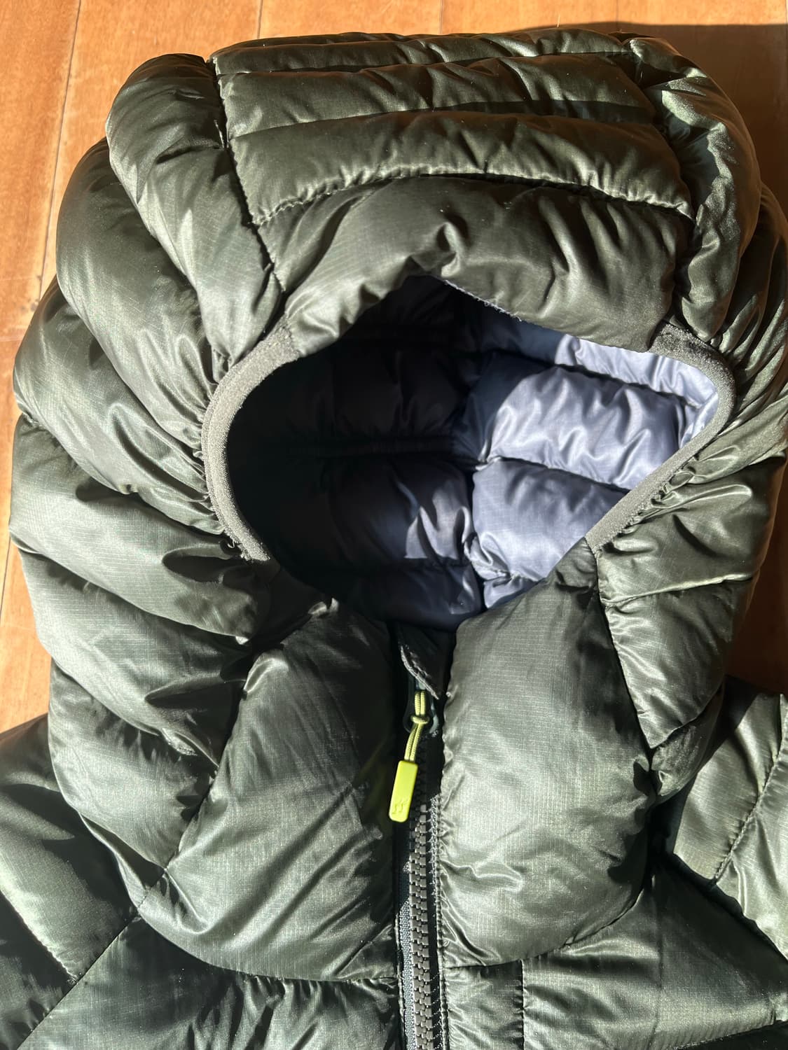 rab 랩 아르곤 후디 패딩 아미 army s 상품이미지4