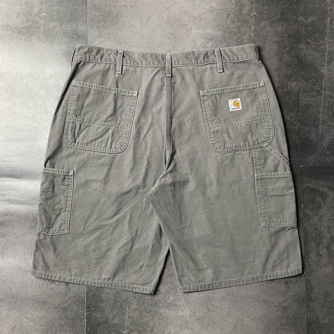 CARHARTT 칼하트B278 그레이캔버스 유틸리티 하프팬츠 A01093 상품이미지6