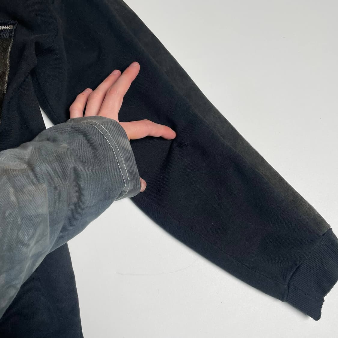 milkboy 스웨이드 레이어드 후드 상품이미지8