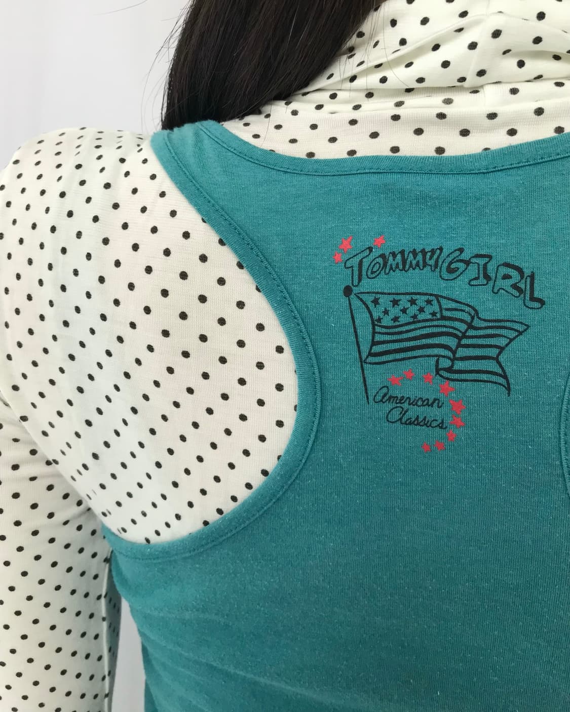 Tommy Girl 민트 탱크 탑 상품이미지2