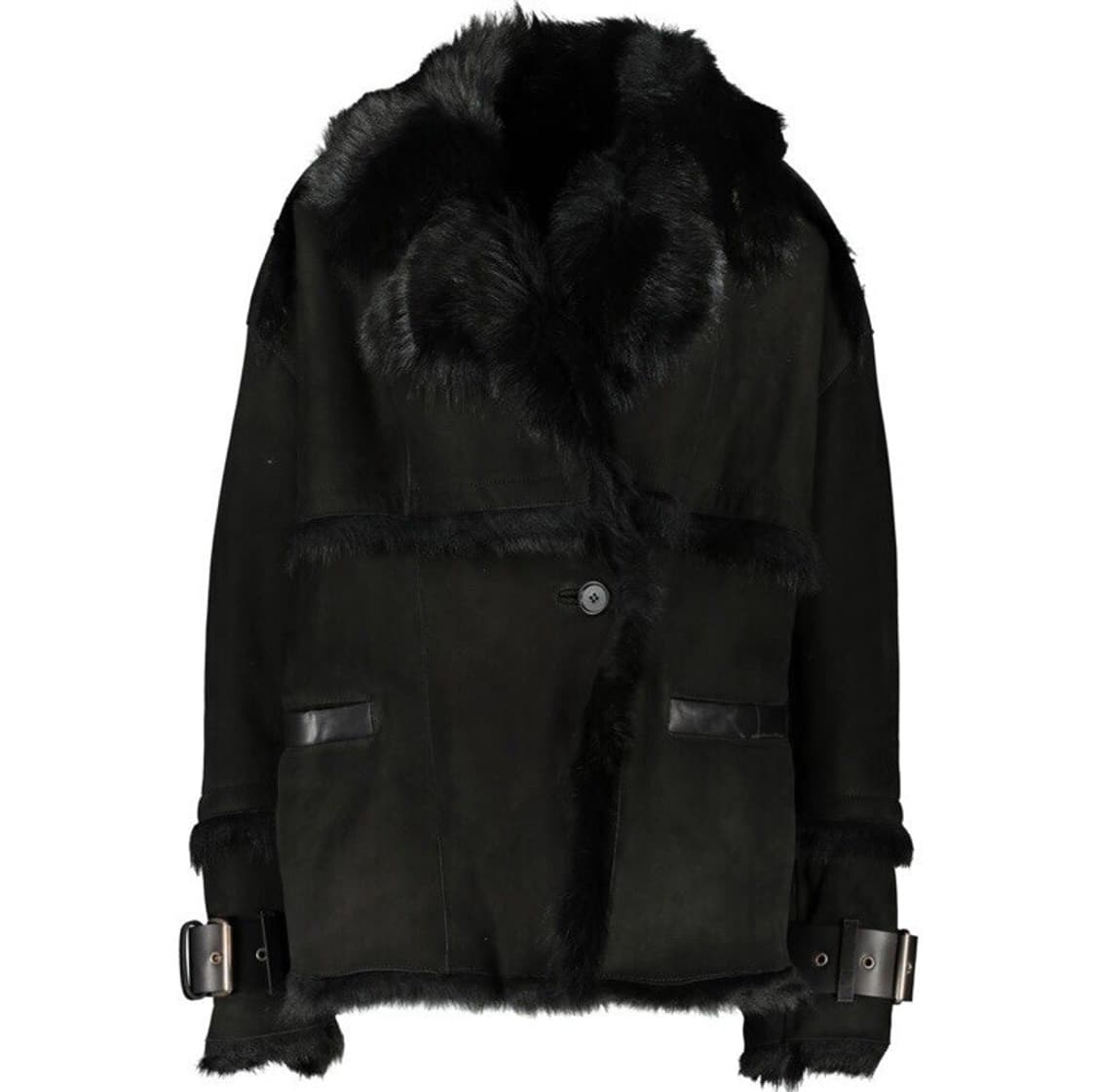 이로 IRO 천연양털 무스탕 34(M) 정품 상품이미지1