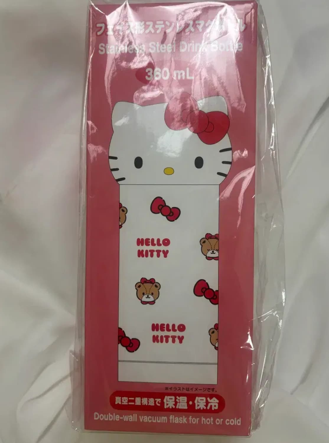 키티 일본 정품 보온병 보냉 스테인레스 텀블러 상품이미지1