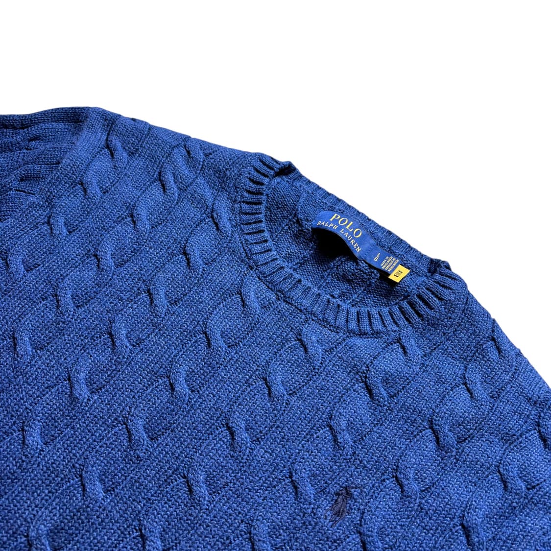 폴로 꽈배기 니트 상품이미지2