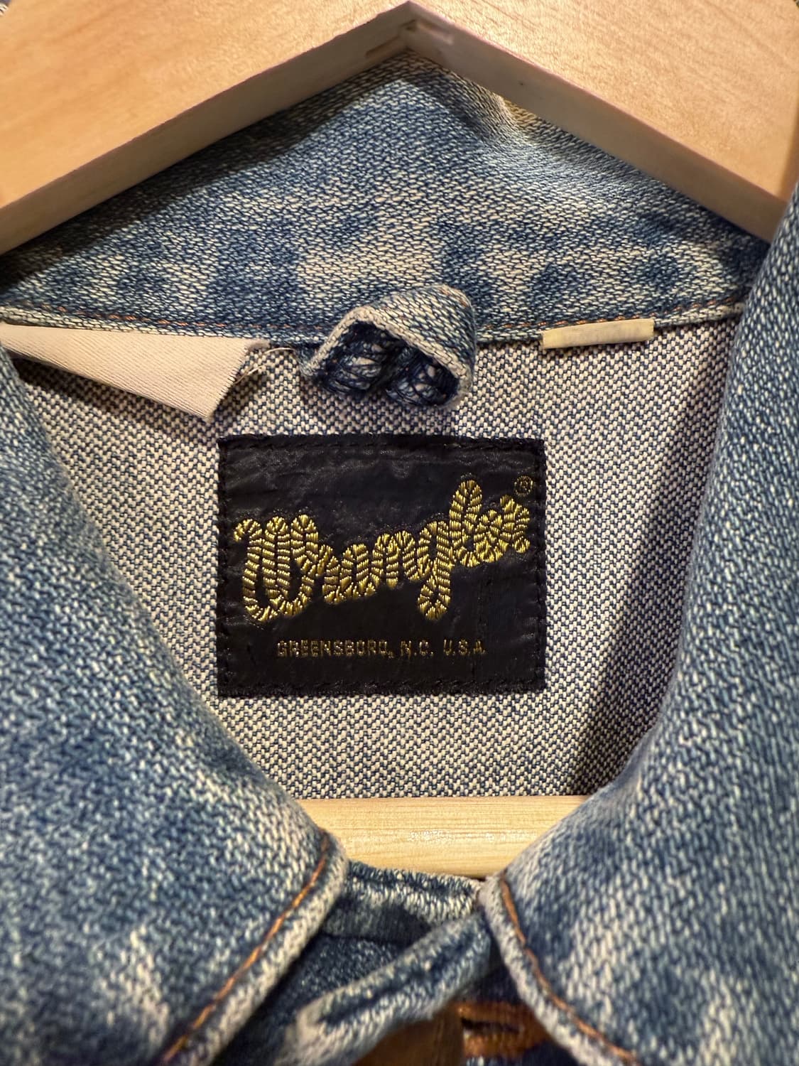 랭글러 데님 자켓 상품이미지2