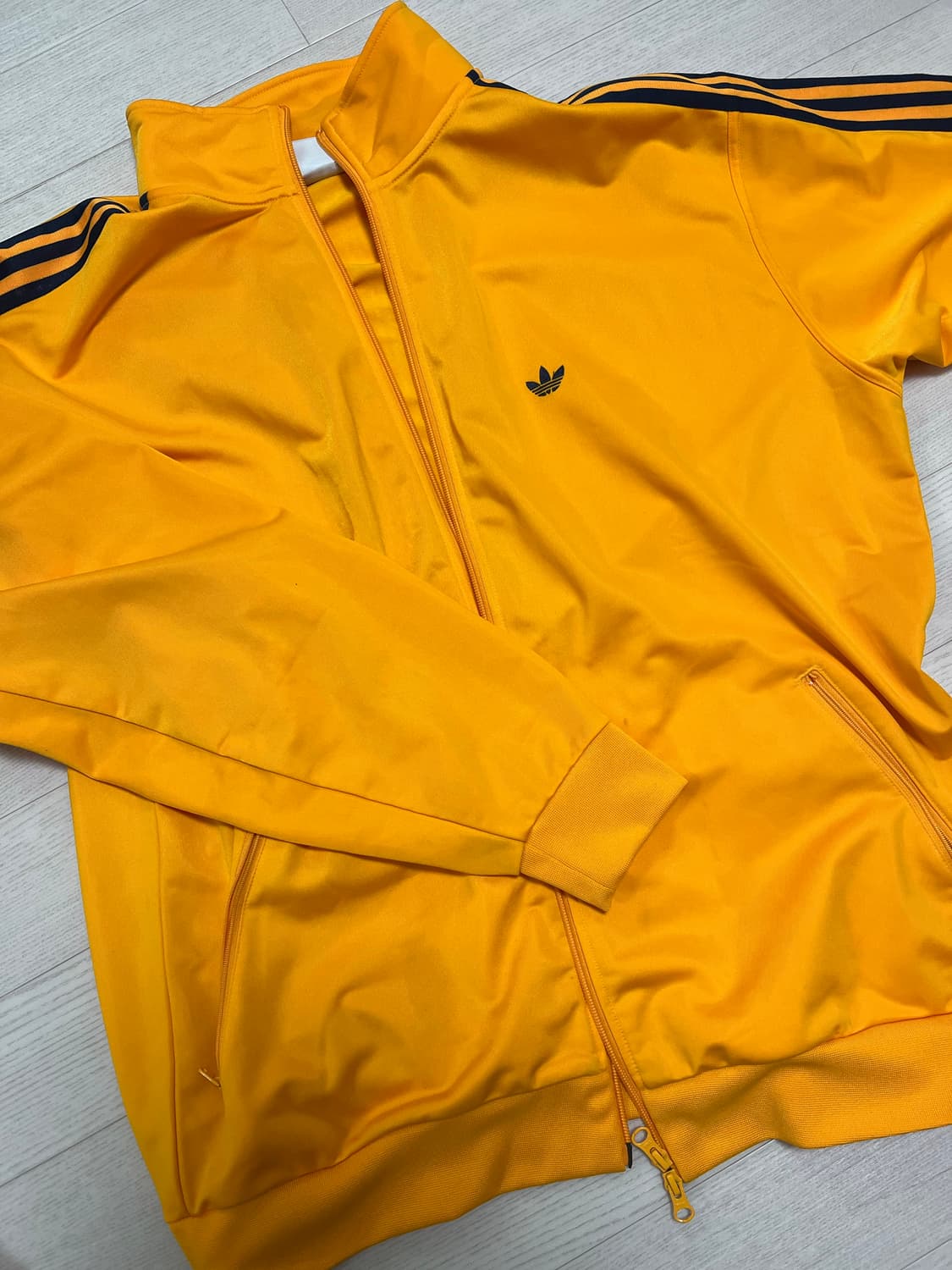 아디다스 져지 베켄바우어 트랙탑 솔라골드 상품이미지2