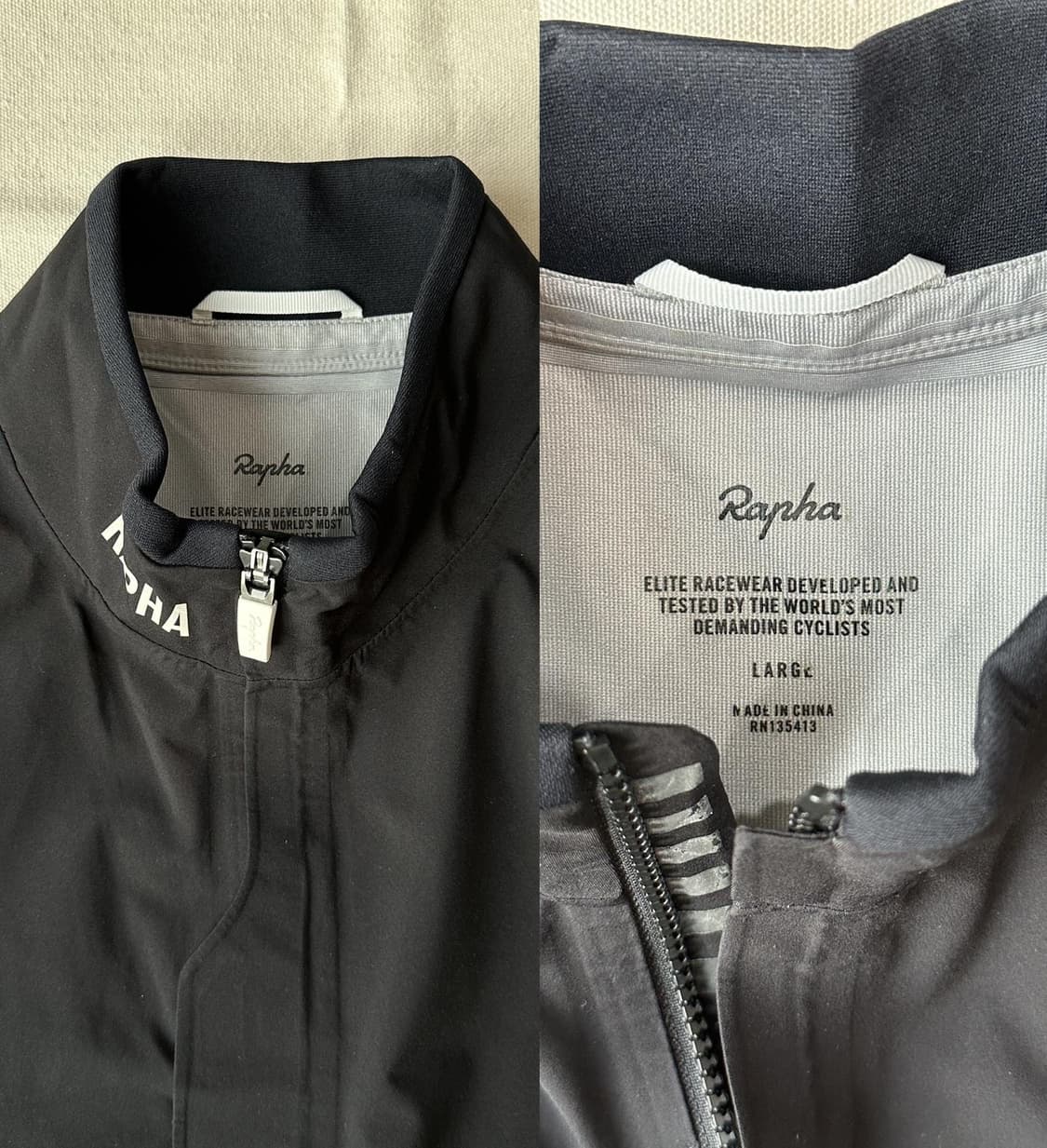 라파 프로팀 소프트쉘 자켓 블랙 L 상품이미지5