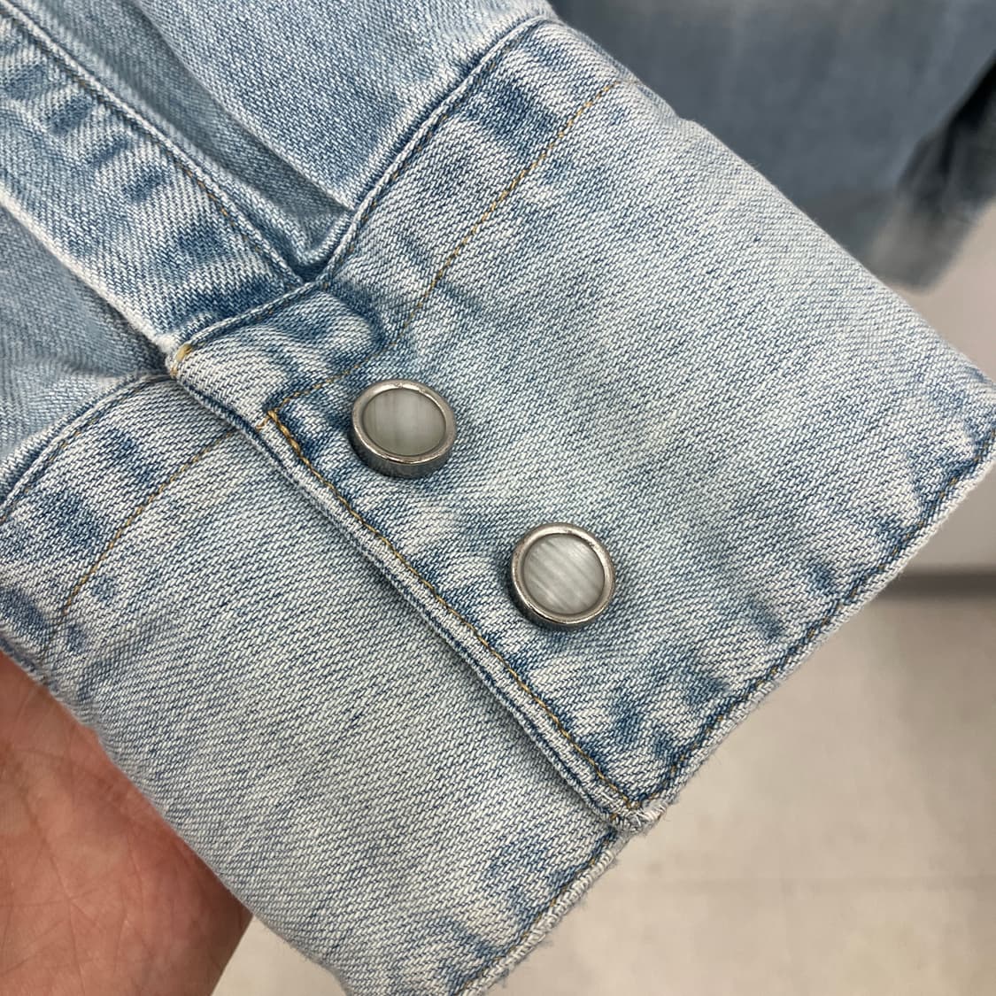 리바이스 바스토우 웨스턴 데님 셔츠 XL 상품이미지5