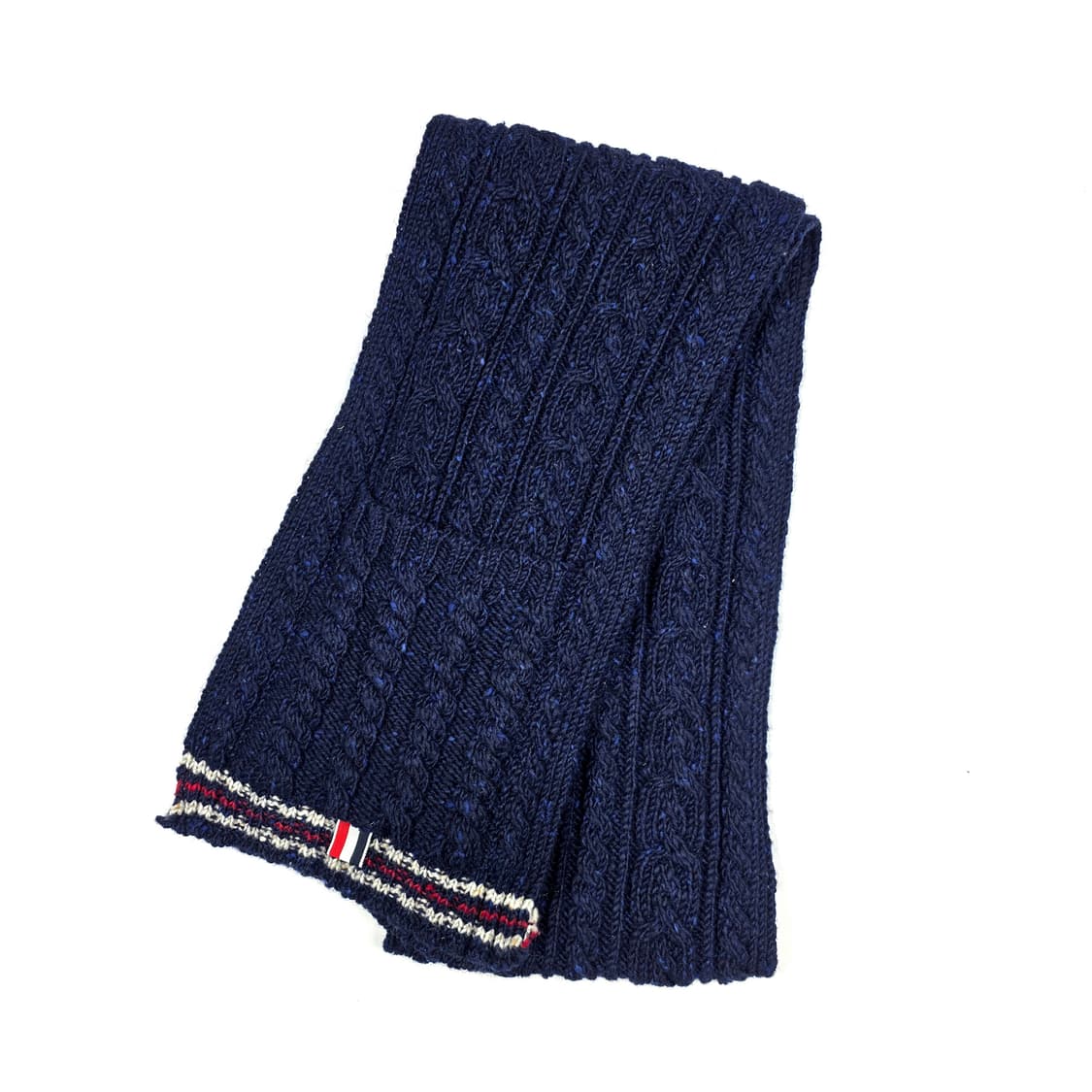 톰브라운 케이블 포켓 머플러 상품이미지1