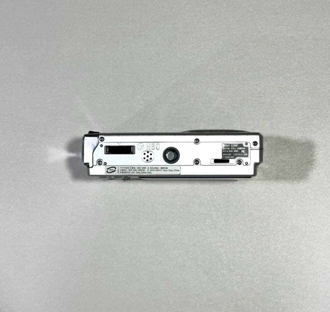 금,주말만 판매) 소니 사이버샷 DSC-W90 실버 상품이미지9