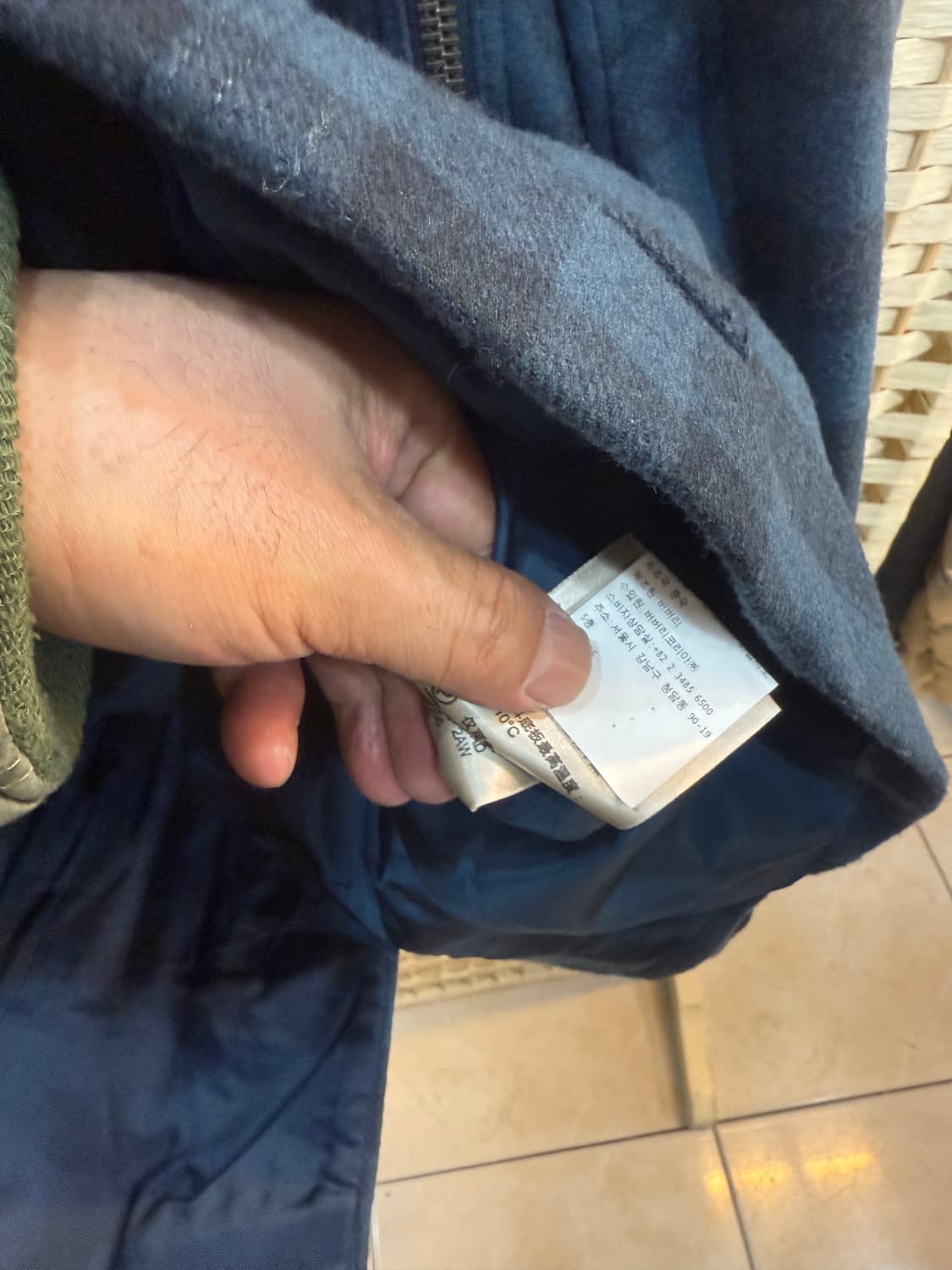 55 정품 버버리 체크 코트 팝니다 상품이미지6