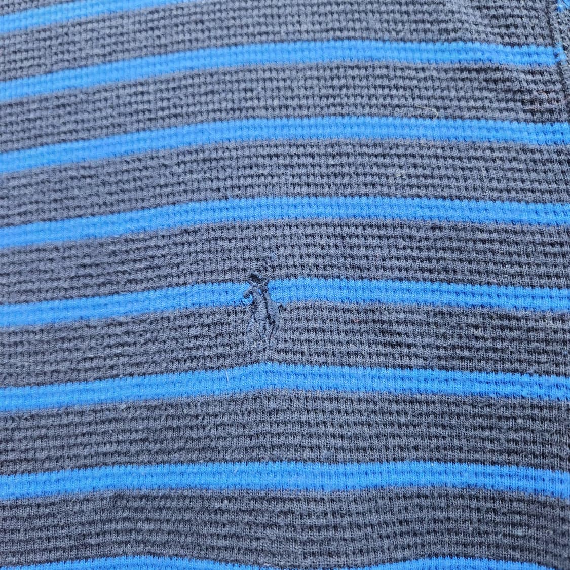 폴로랄프로렌 로고 스트라이프 와플 긴팔 롱슬리브 M(M)남여공용 상품이미지4