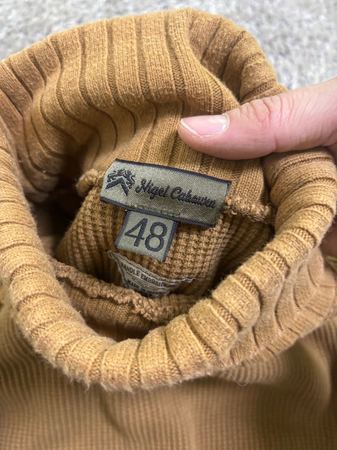 일제 나이젤카본 긴팔티 사이즈 105 상품이미지4