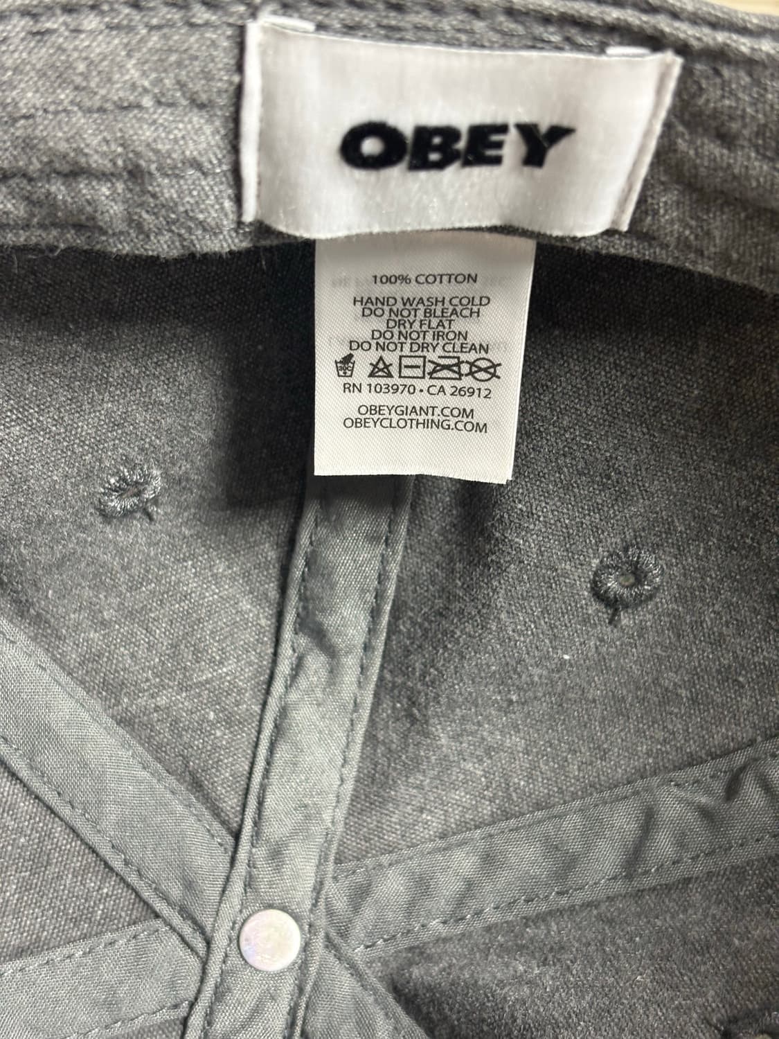 Obey 모자 상품이미지3