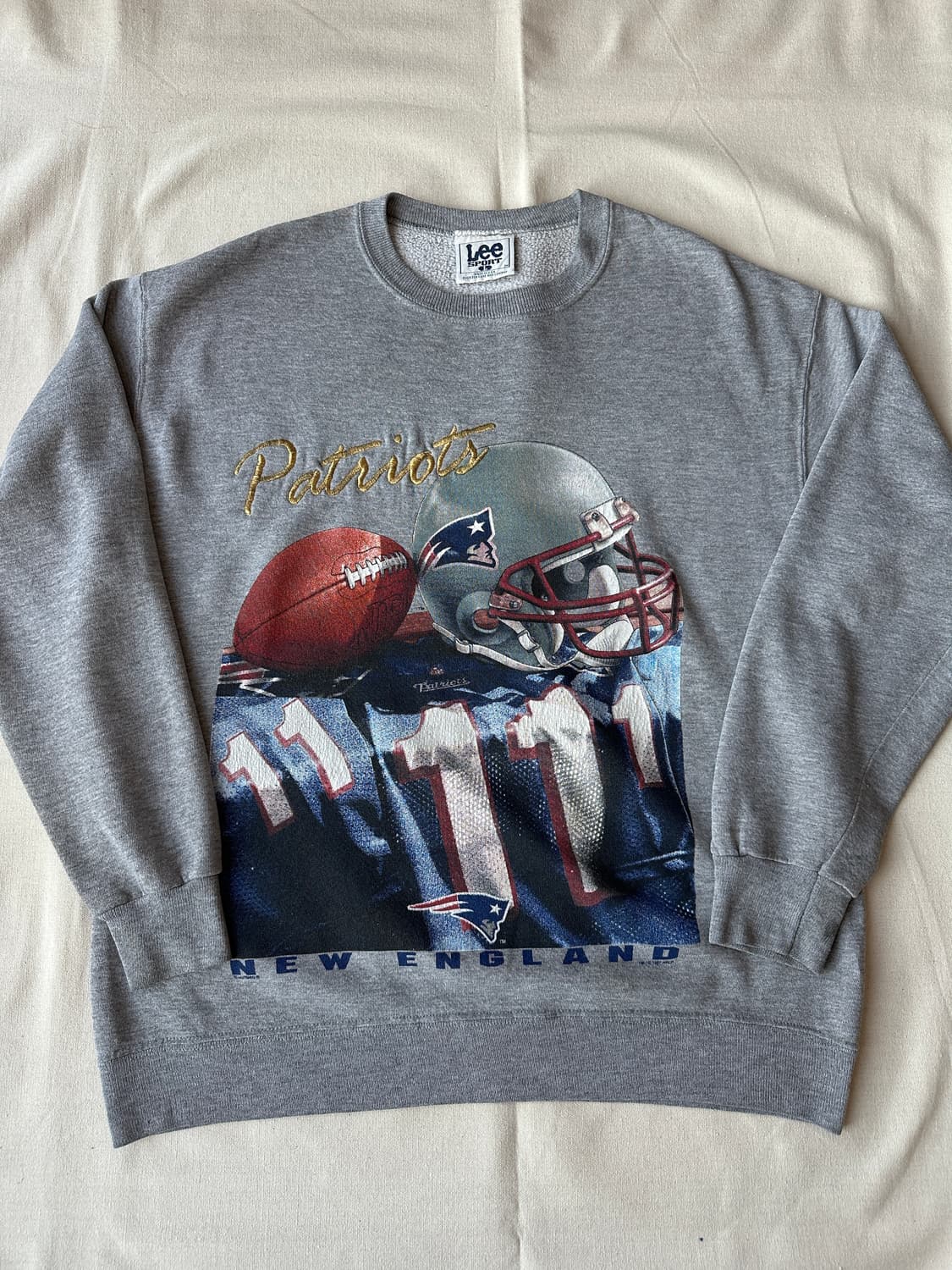 Lee 90s USA 뉴잉글랜드 패트리어츠 스웻셔츠 맨투맨 L 상품이미지8