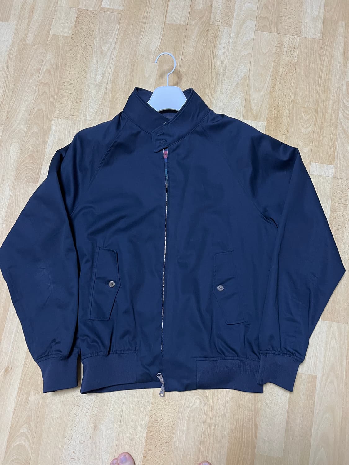 리넥츠 해링턴 자켓 네이비 상품이미지3