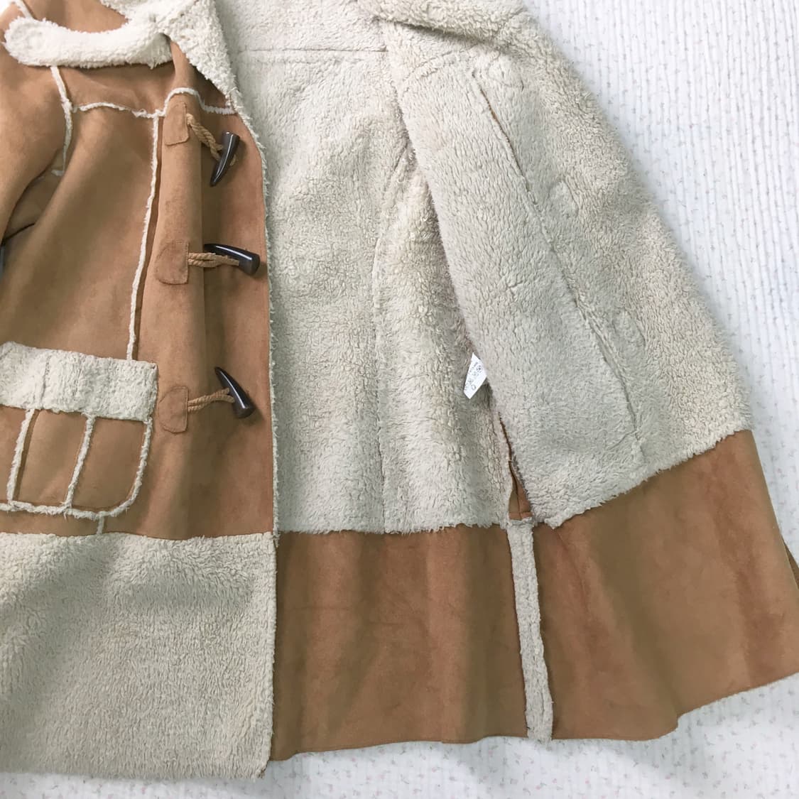 JPN/ 스웨이드토글코트 무스탕 모리걸무스탕 모리룩무스탕 상품이미지6