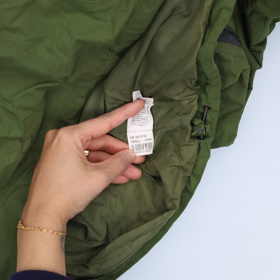 [100] 노스페이스 하이벤트 바람막이 자켓 0119H1 상품이미지7