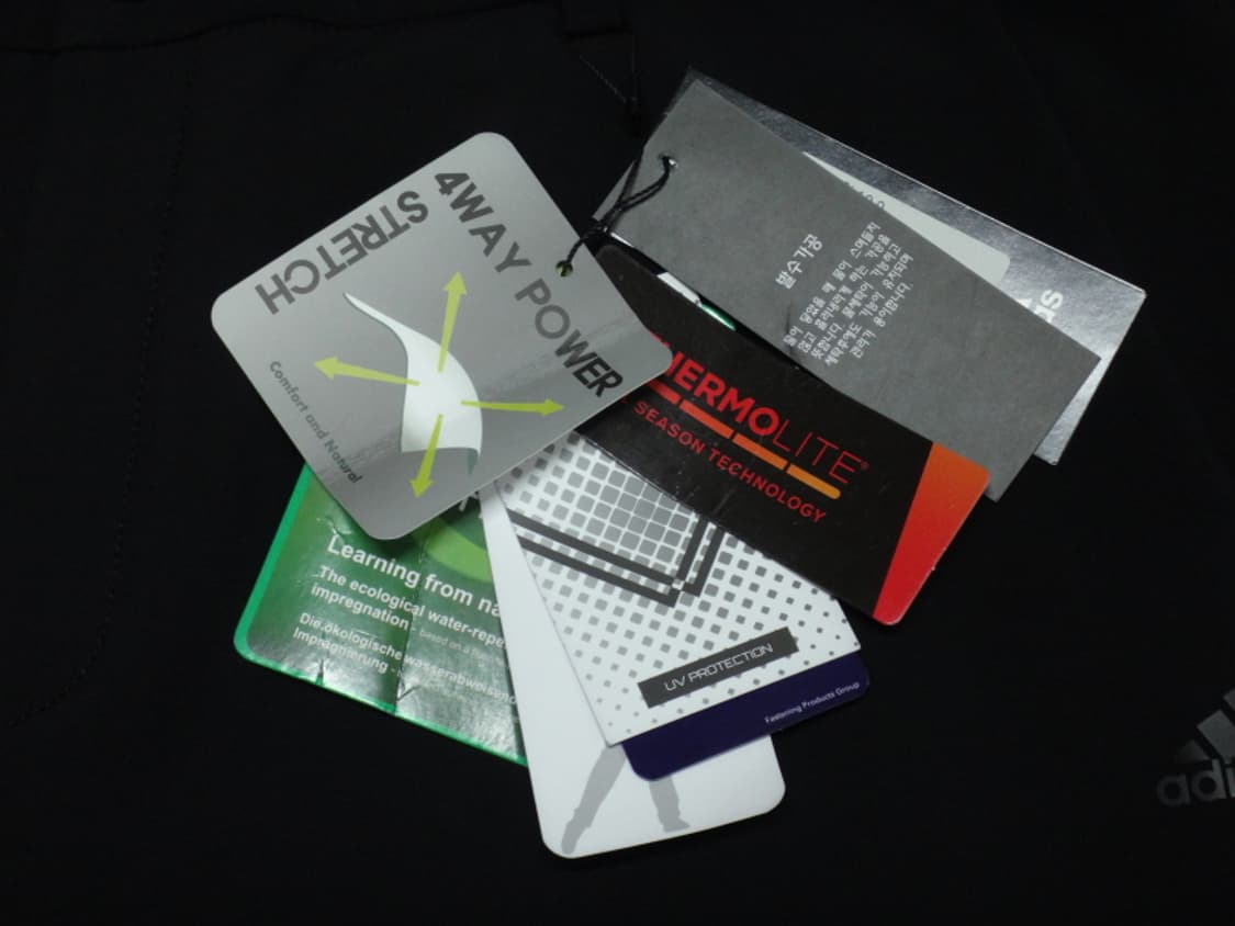 (40인치) 아디다스 골프 기모 본딩 동절기 팬츠 상품이미지6