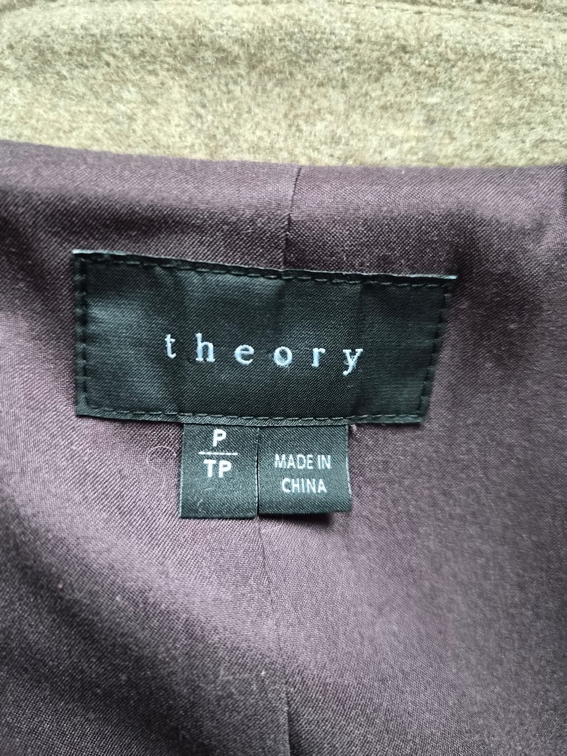 정품 Theory 띠어리 코트 상품이미지5