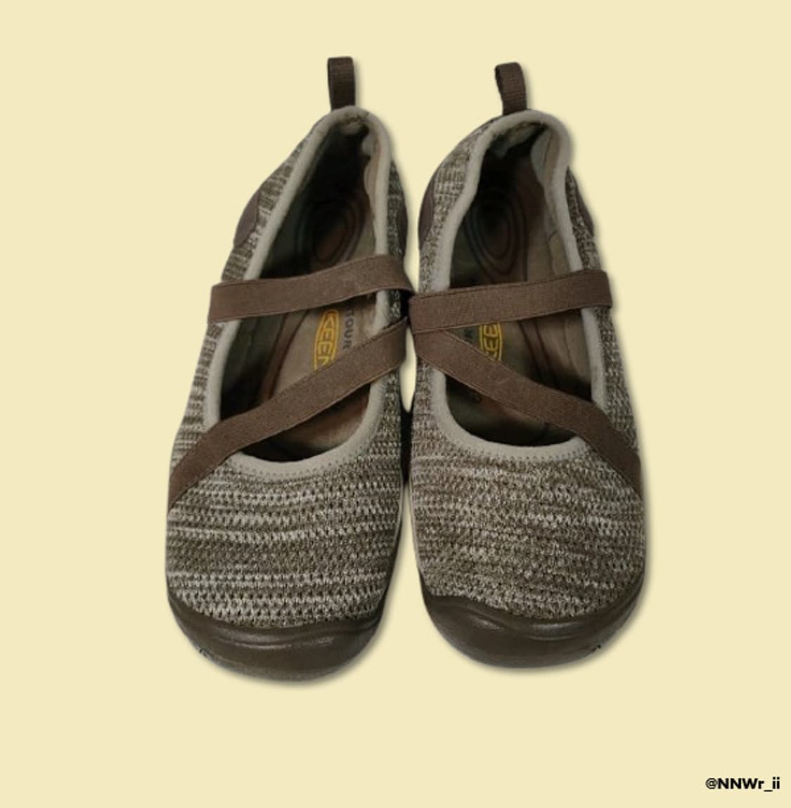 KEEN MARY JANE MESH BROWN 상품이미지1