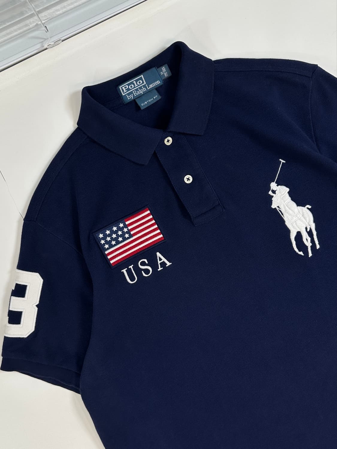 폴로 빅포니 USA 치프키프 pk티셔츠 네이비 M 상품이미지1