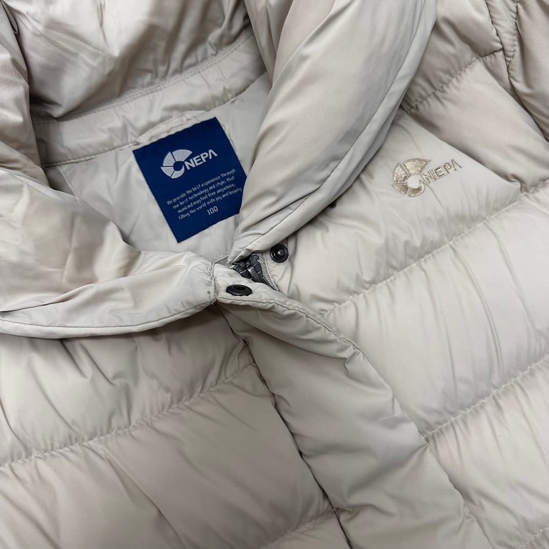 NEPA 네파 여성 구스다운 롱패딩 100사이즈 상품이미지3