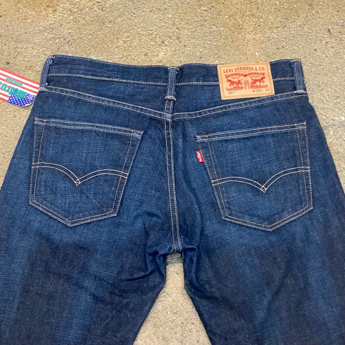 USA 빈티지 리바이스 511 청바지 상품이미지9