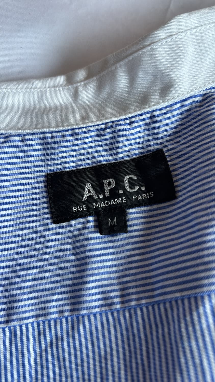 A.P.C 아페쎄 빅카라 빅슬리브 셔츠 상품이미지4