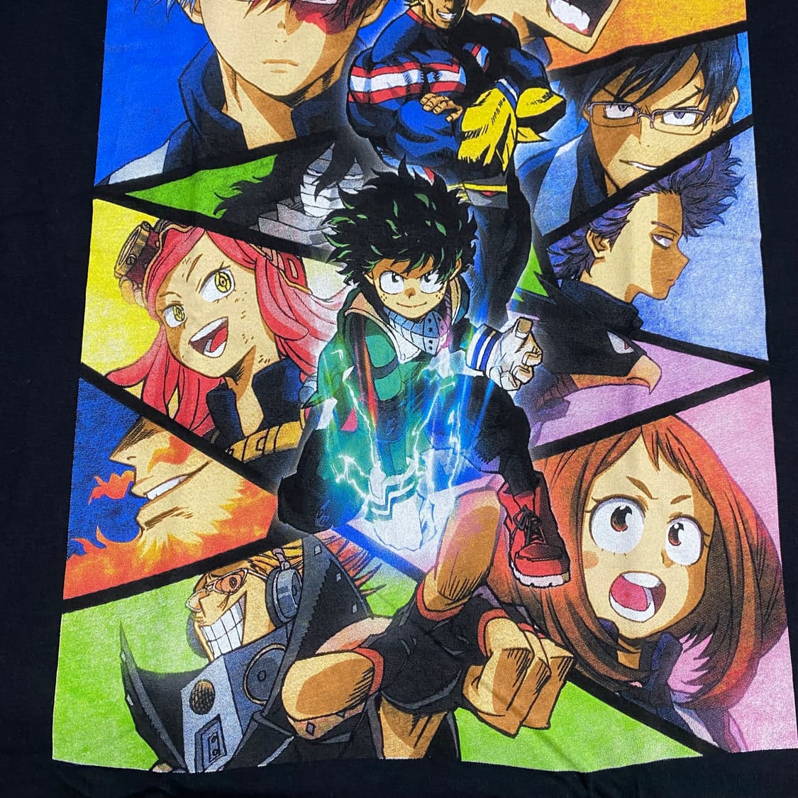 나히아 나의히어로아카데미아 오피셜 애니메이션 티셔츠 상품이미지5