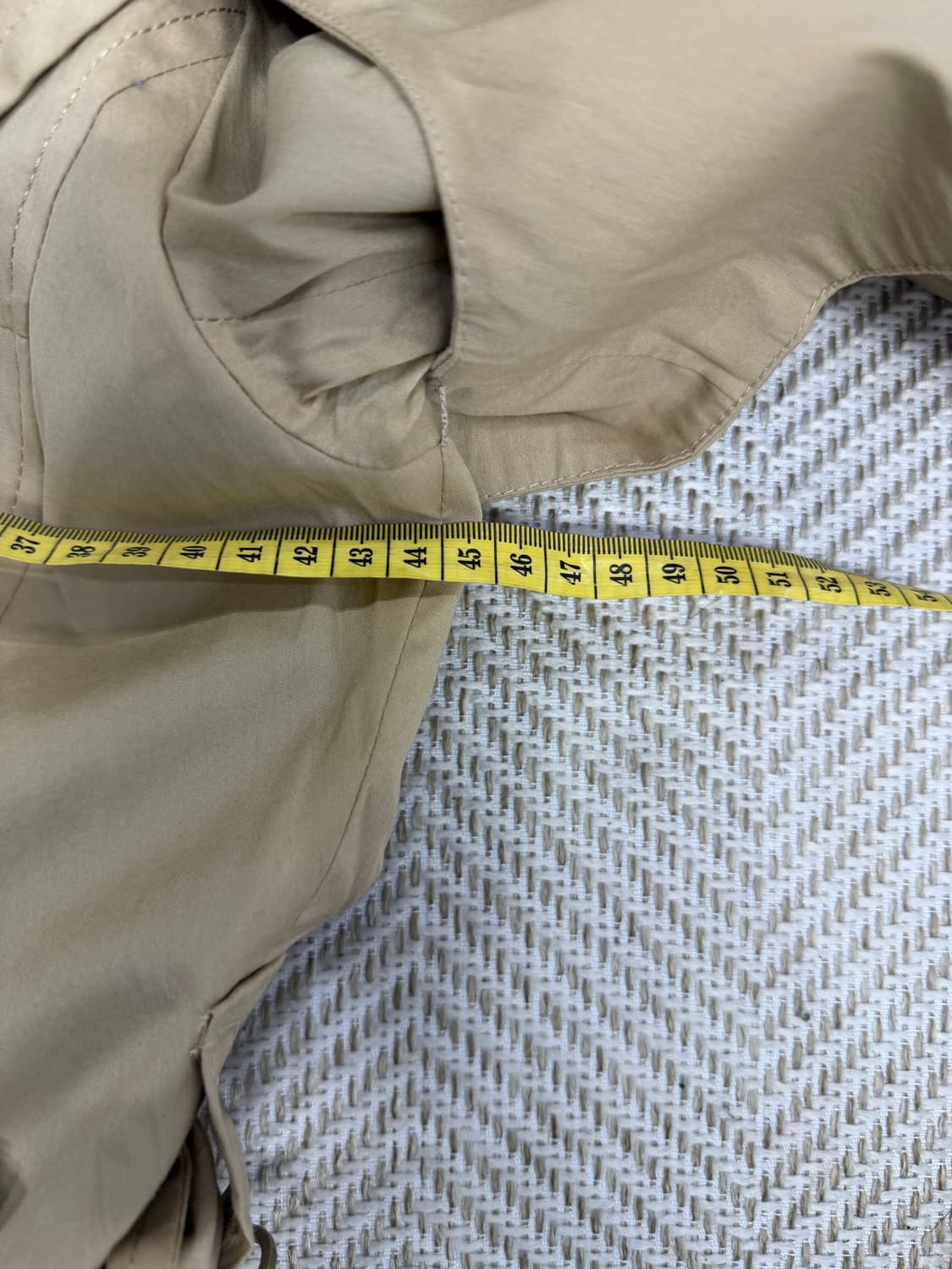 정품) TIME 타임 한섬 베이지 트렌치코트 자켓 82 상품이미지9