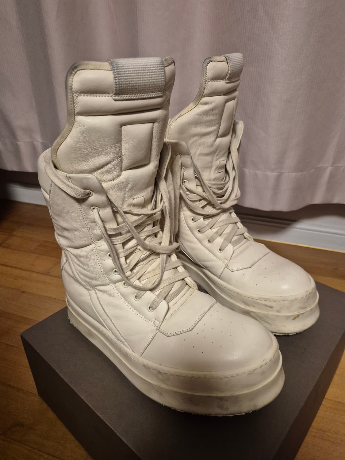 [47] Rick Owens Megageobasket Milk 상품이미지2