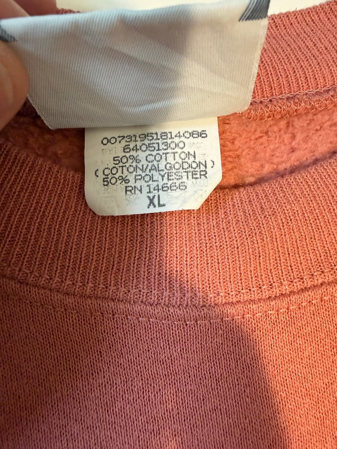 90s Lee 스웻셔츠 made in usa XL 상품이미지4