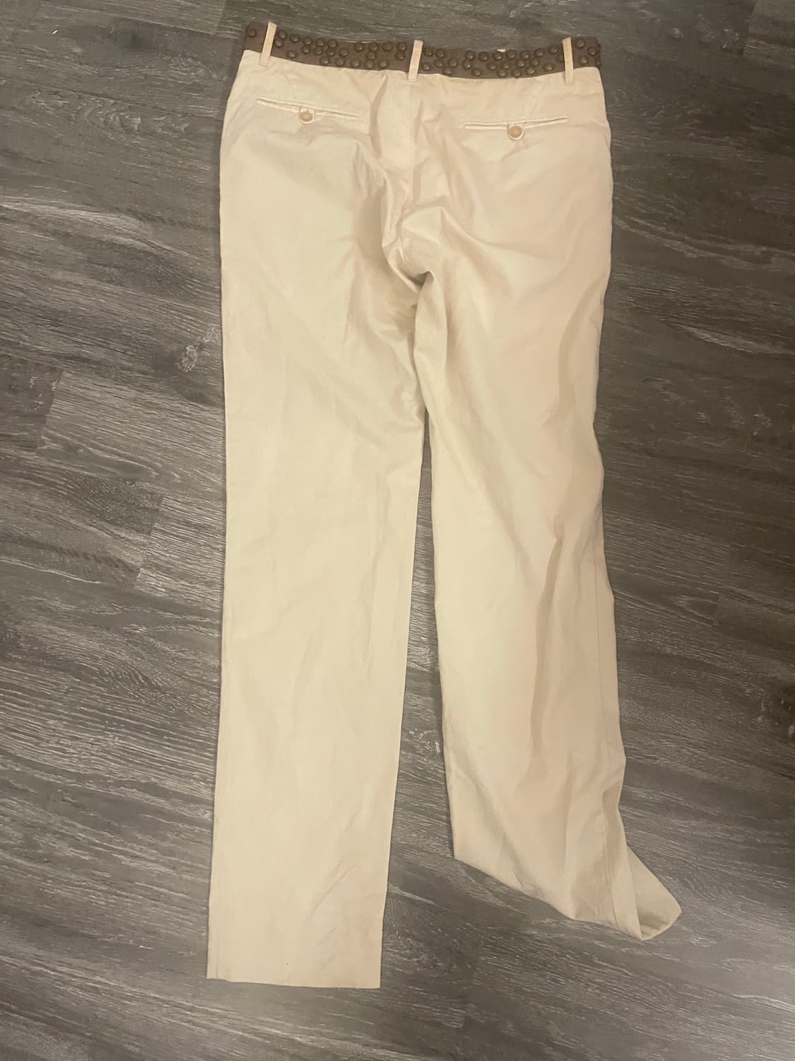 마르지엘라 07ss 레더 벨트 트라우저 상품이미지4