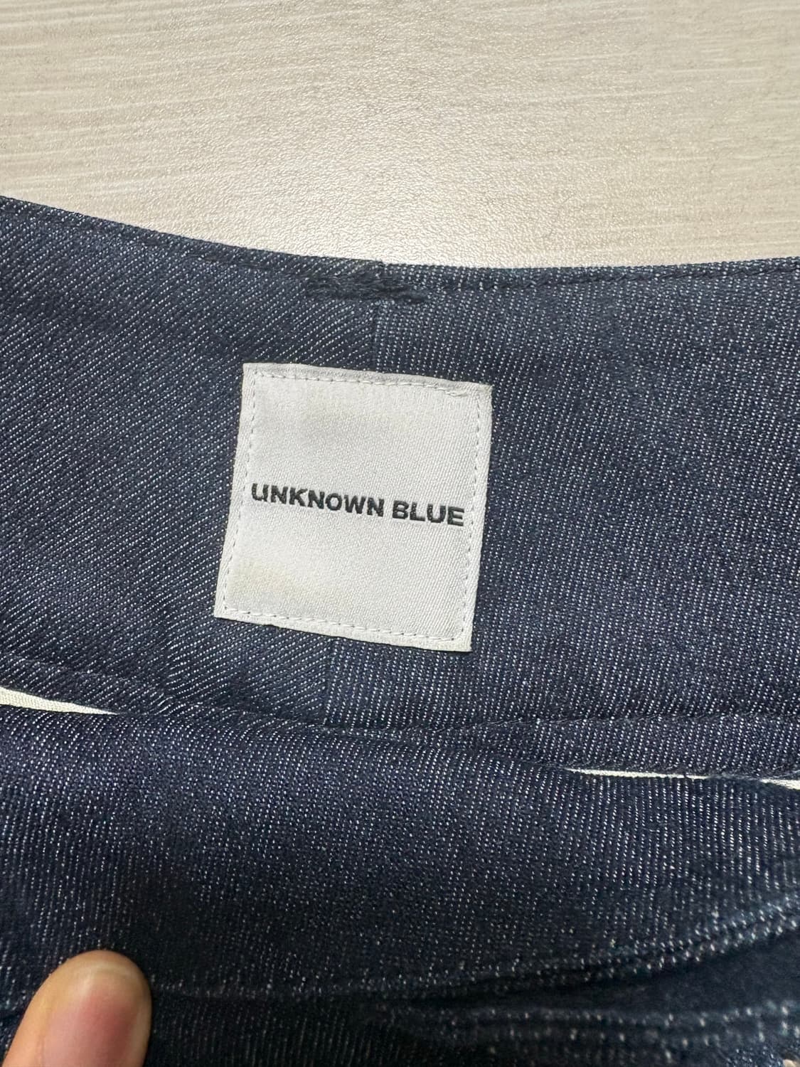 Unknown blue 부츠컷 데님 상품이미지3