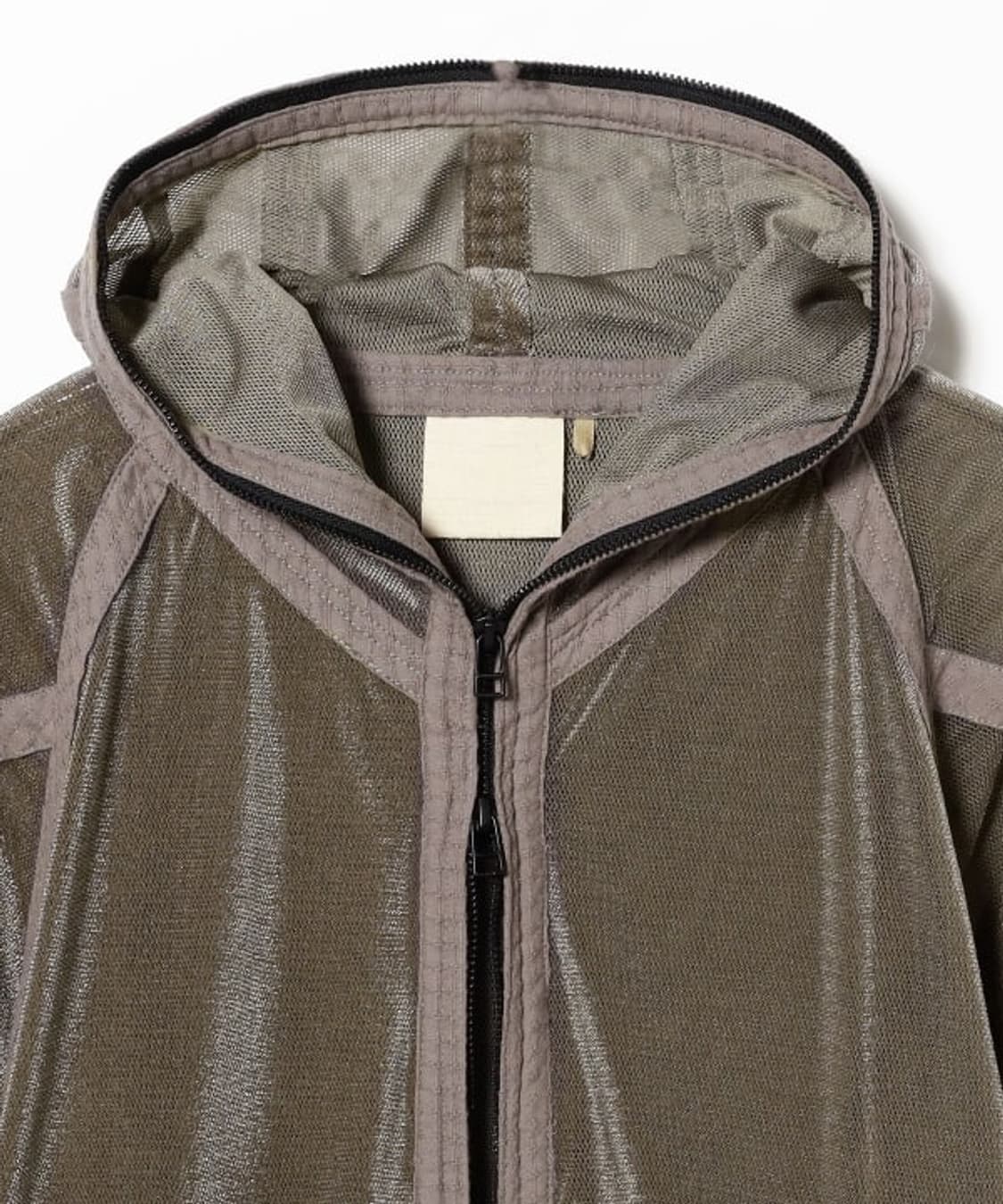 JIAN YE mesh hoodie 상품이미지3
