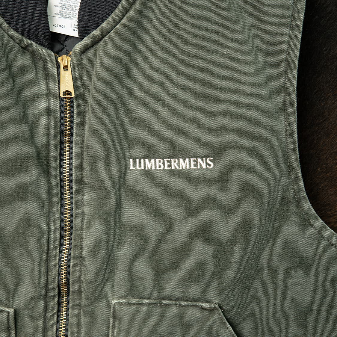 [XL] 00s 칼하트 USA메이드 V02 MOS 덕캔버스 워크 베스트  상품이미지2