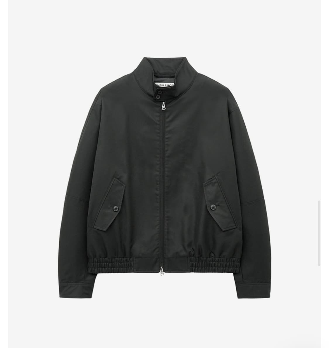 인사일런스 샴브레이 해링턴 자켓 상품이미지1