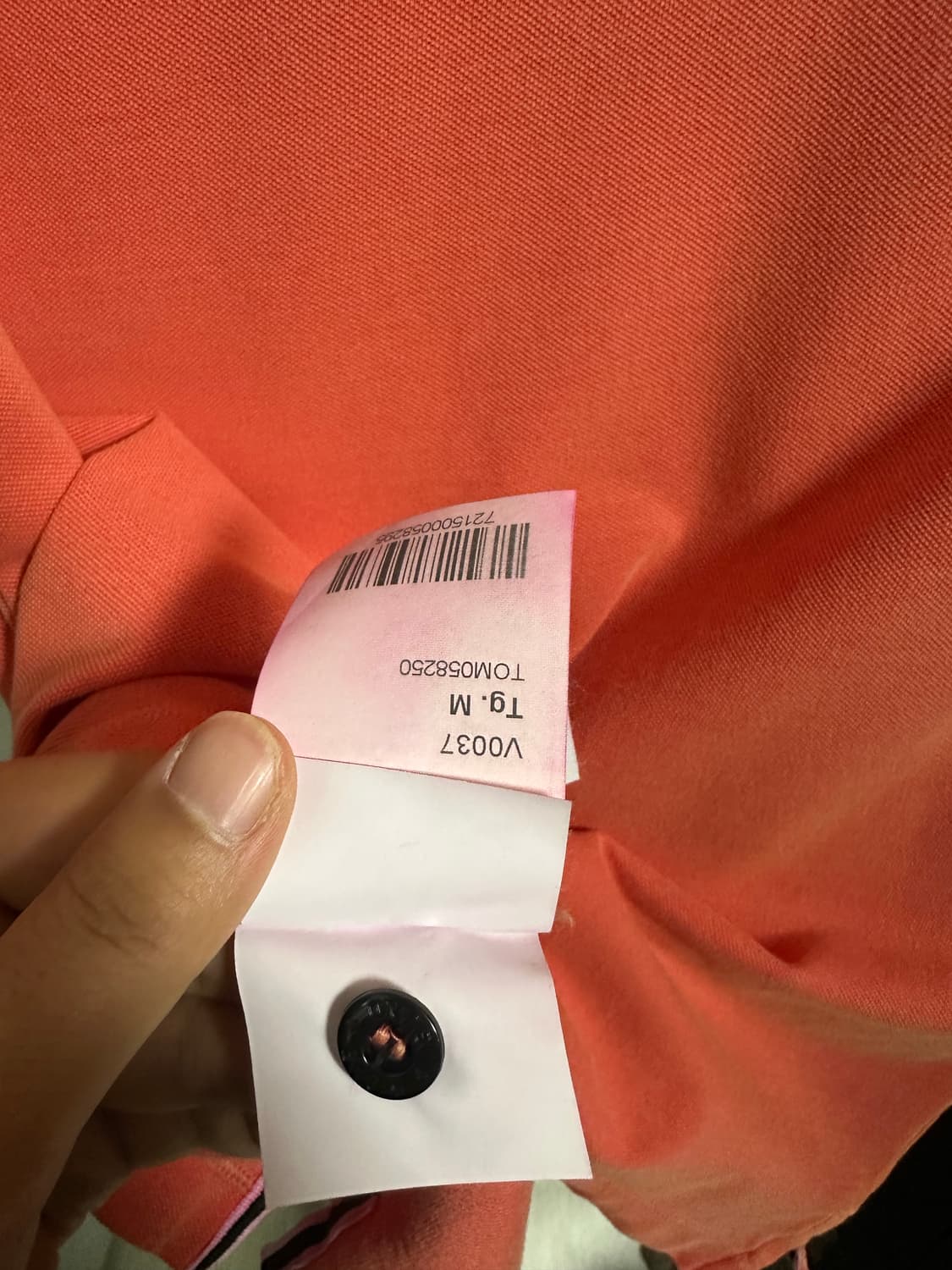 (정품 중고)스톤아일랜드 오렌지 카라티 M 상품이미지6