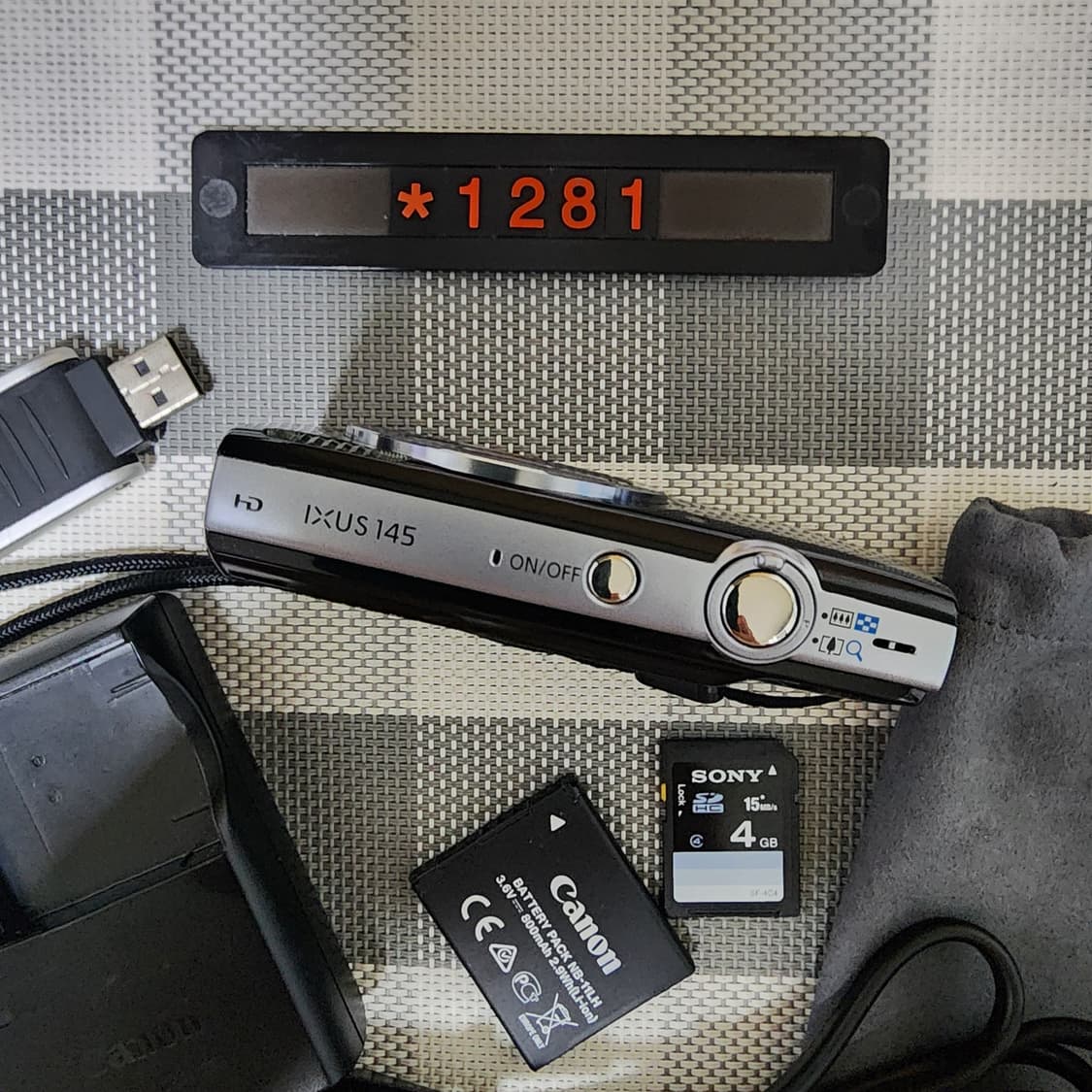 캐논 익서스 IXUS 145 디지털카메라 파우치포함 상품이미지3