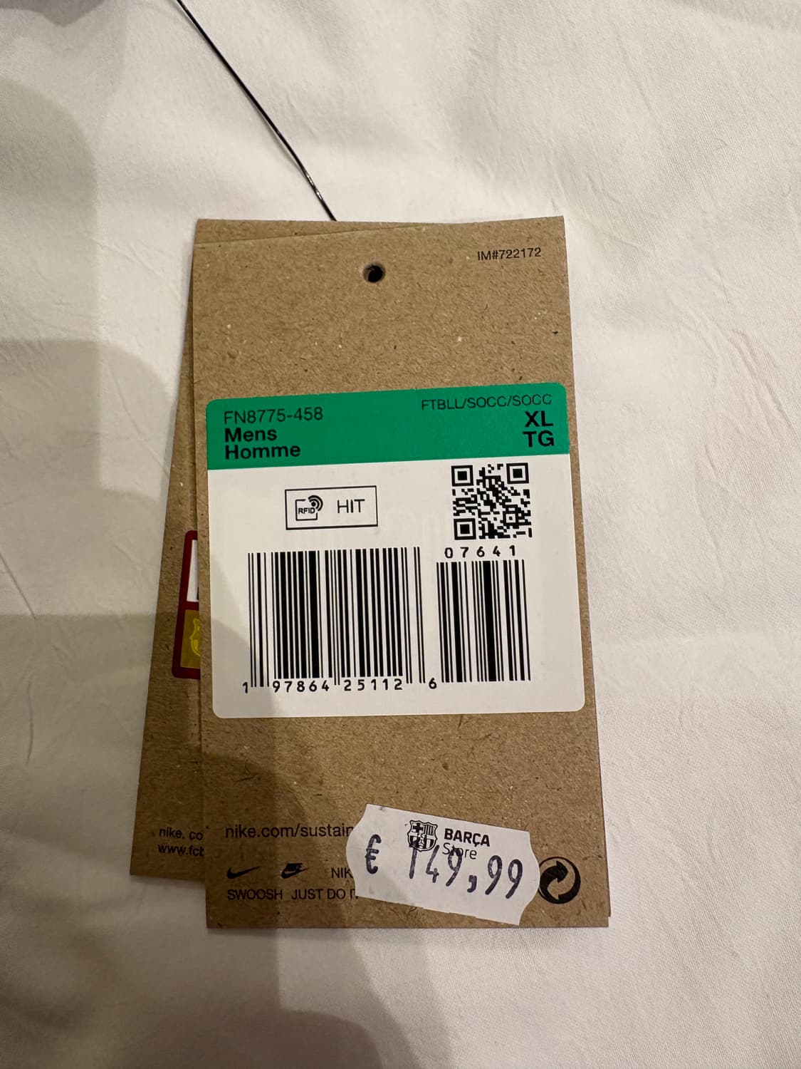 [스페인 캄프 누 직구] 24/25 FC 바르셀로나 어센틱 XL 상품이미지3