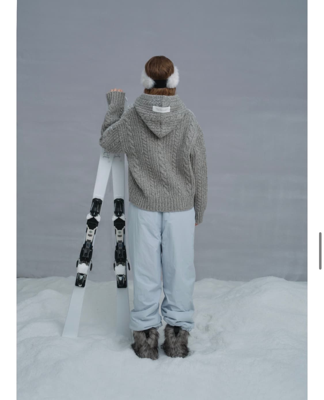 더바넷 니트후드 [택달린 새상품] 상품이미지2