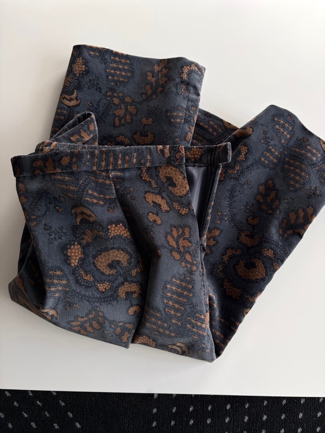 patterned midi skirt 상품이미지1