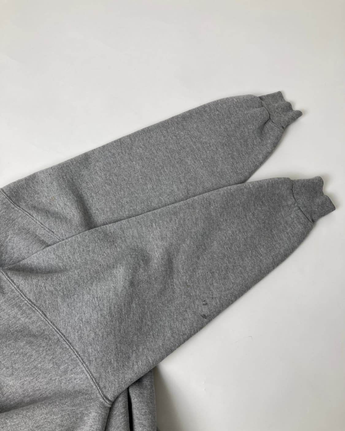 90s 빈티지 러셀 후드집업 그레이 상품이미지2