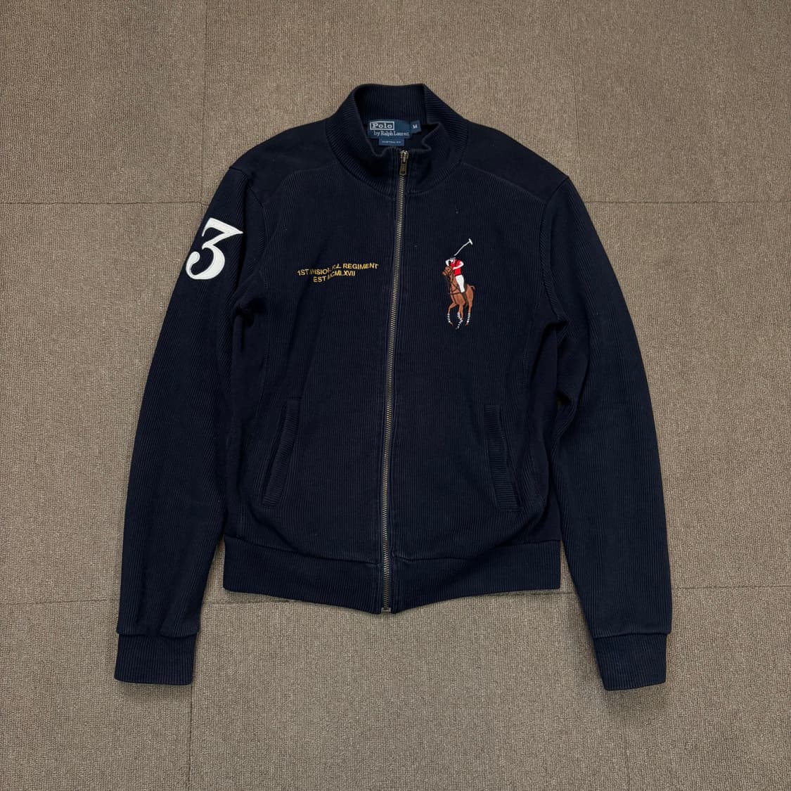 polo 랄프로렌 폴로 빅포니  코튼 니트 집업 m 상품이미지1