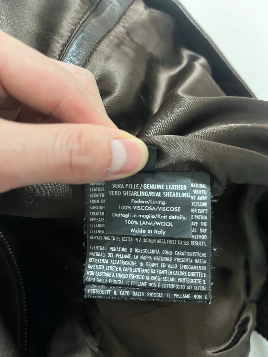 AlexanderMcQueen lambskin leather jacket 상품이미지7