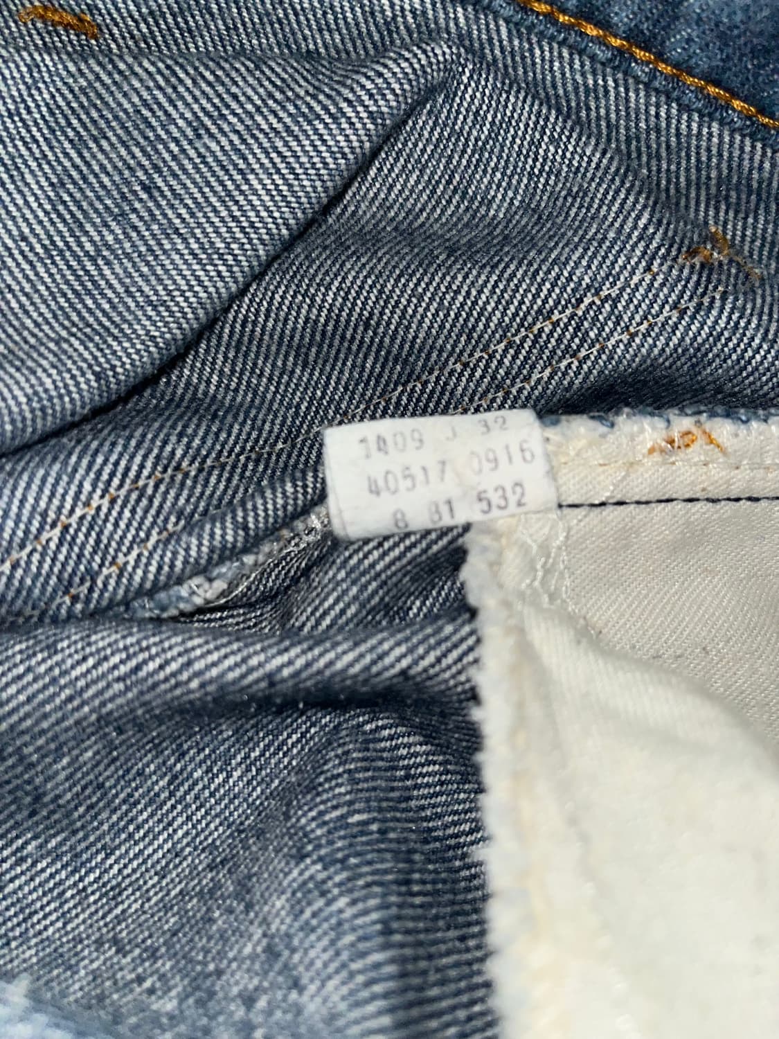 80s made in usa 517 오렌지탭 36 30 상품이미지7