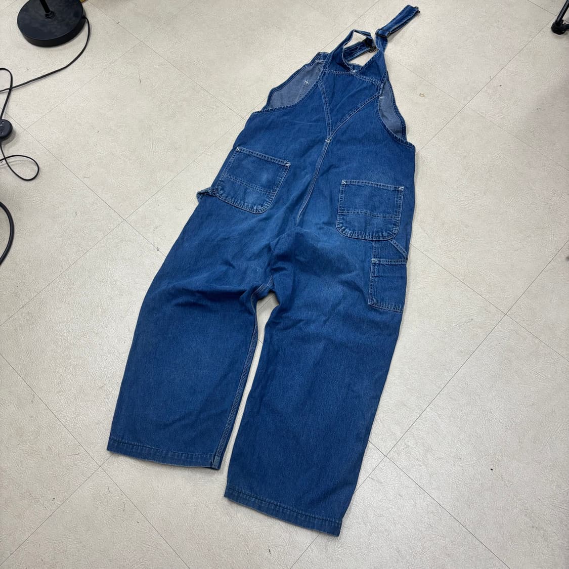 칼하트 워크 카펜터 데님 오버롤 팬츠 상품이미지3